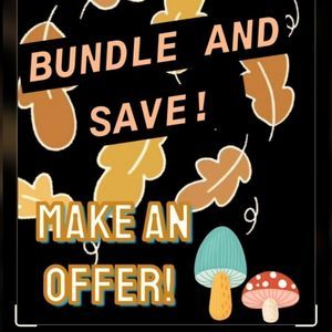 Bundle, Save Money and Make Reasonable Offers